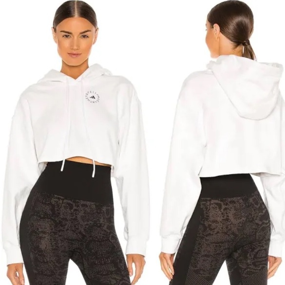 NWT Adidas by Stella McCartney Cropped Hoodie. Small.